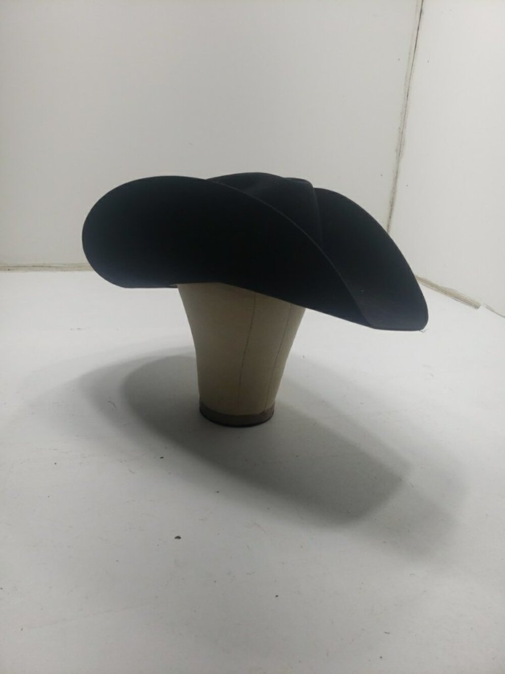 Mike Helms 7X Beaver Black Cowboy Hat Custom Built C&C Western Wear Texas